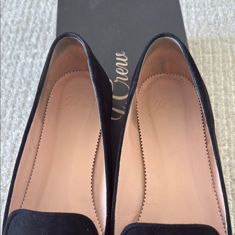 J. Crew Black Smoking Suede Slipper - Picture 3 of 6